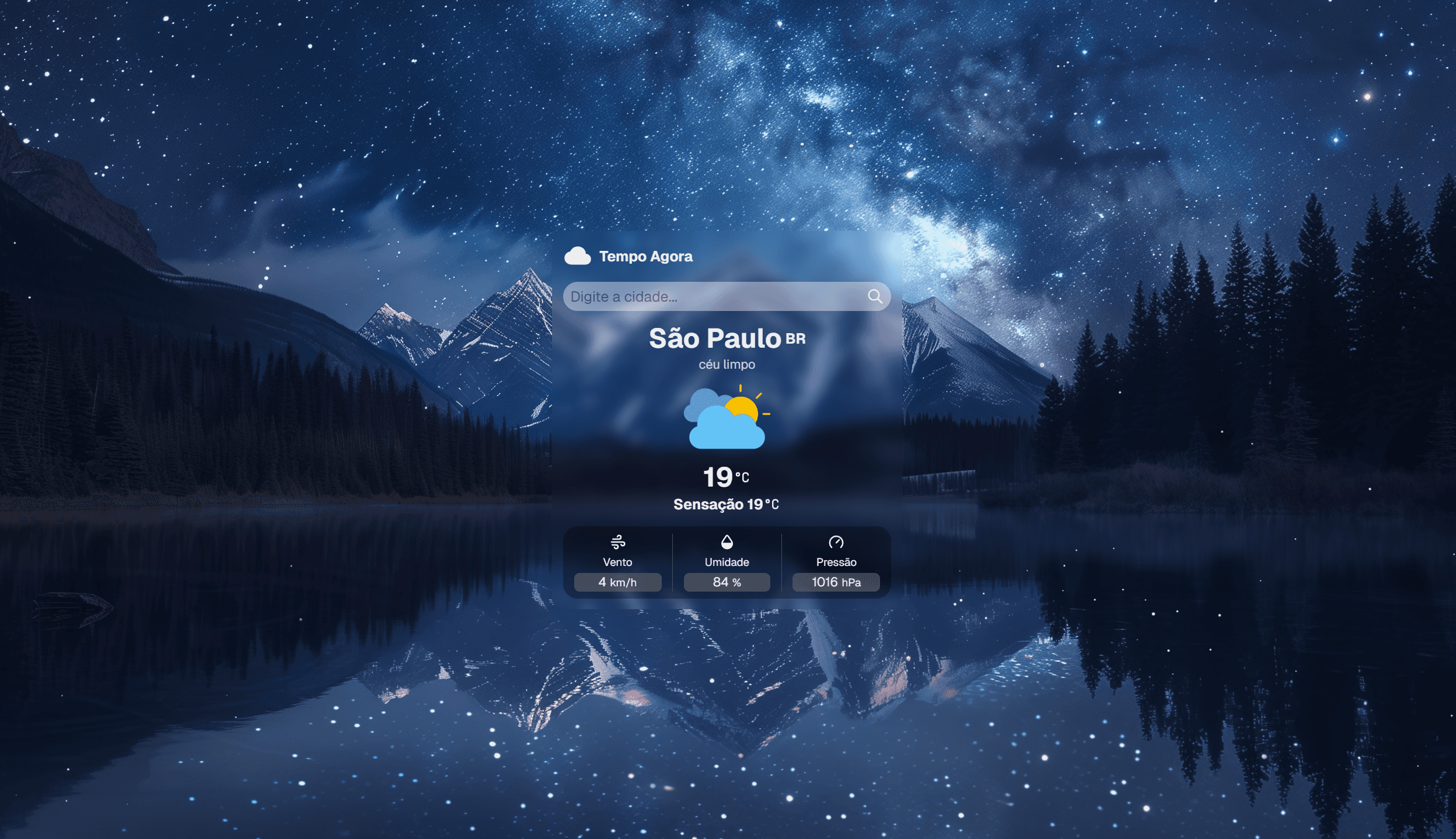 Imagem do projeto Weather